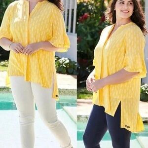 🌼 Matilda Jane “Brilliant Daydream” Golden Hour Top (M)